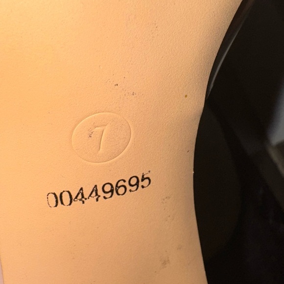 Olivia Jaymes Echo Women's Pointy Open Toe Clear  Mules Heel Taupe Size 7 - Picture 8 of 13